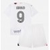 Tanie Strój piłkarski AC Milan Olivier Giroud #9 Koszulka Wyjazdowej dla dziecięce 2023-24 Krótkie Rękawy (+ szorty)